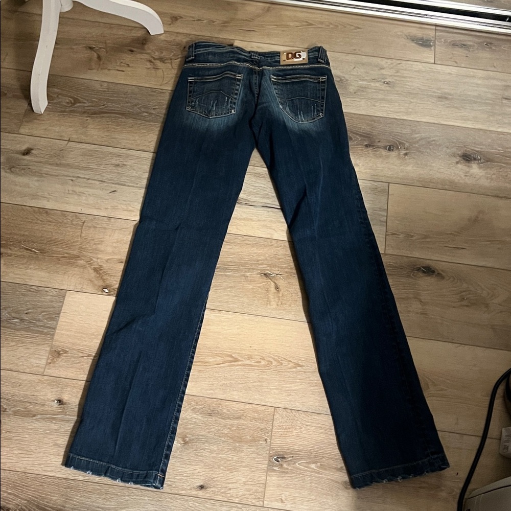 Dolce & Gabbana Dark Blue Straight Leg Jeans, mens waist 28 - Picture 2 of 10